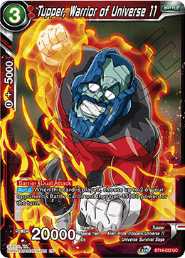 Tupper, Warrior of Universe 11 (BT14-022) [Cross Spirits] | Shuffle n Cut Hobbies & Games