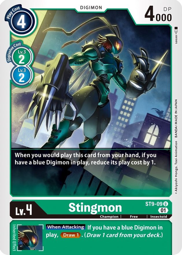 Stingmon [ST9-09] [Starter Deck: Ultimate Ancient Dragon] | Shuffle n Cut Hobbies & Games