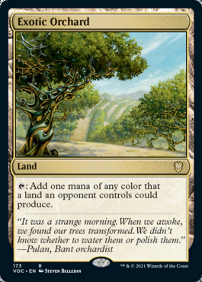 Exotic Orchard [Innistrad: Crimson Vow Commander] | Shuffle n Cut Hobbies & Games