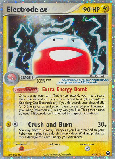 Electrode ex (107/112) [EX: FireRed & LeafGreen] | Shuffle n Cut Hobbies & Games