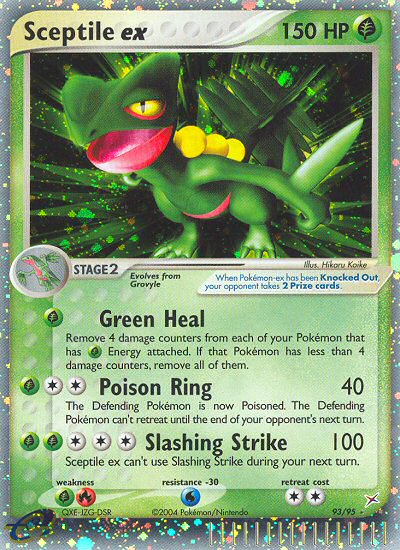 Sceptile ex (93/95) [EX: Team Magma vs Team Aqua] | Shuffle n Cut Hobbies & Games