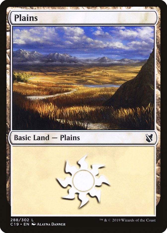 Plains (288) [Commander 2019] | Shuffle n Cut Hobbies & Games