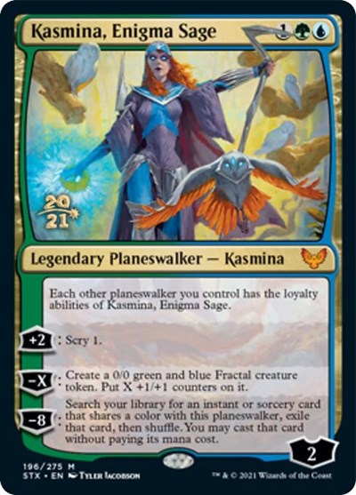 Kasmina, Enigma Sage [Strixhaven: School of Mages Prerelease Promos] | Shuffle n Cut Hobbies & Games