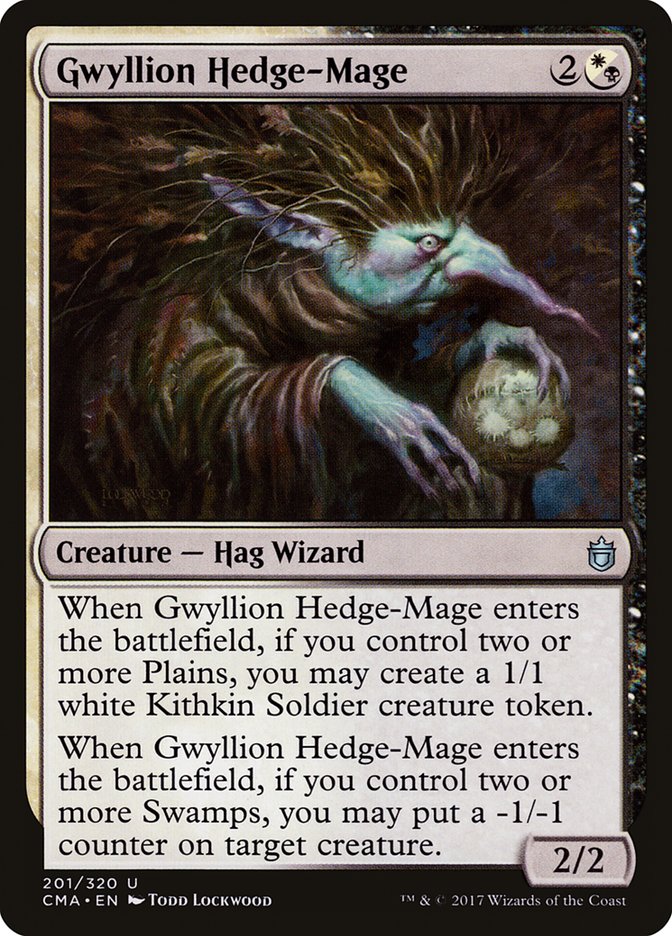 Gwyllion Hedge-Mage [Commander Anthology] | Shuffle n Cut Hobbies & Games