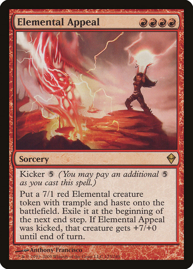 Elemental Appeal [Zendikar] | Shuffle n Cut Hobbies & Games