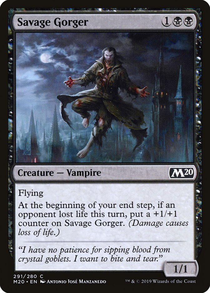 Savage Gorger [Core Set 2020] | Shuffle n Cut Hobbies & Games