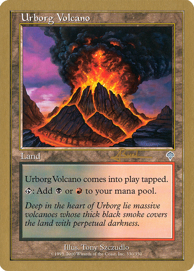 Urborg Volcano (Antoine Ruel) [World Championship Decks 2001] | Shuffle n Cut Hobbies & Games