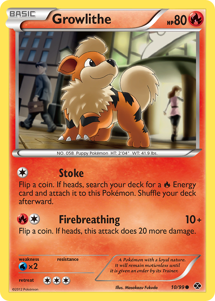 Growlithe (10/99) [Black & White: Next Destinies] | Shuffle n Cut Hobbies & Games