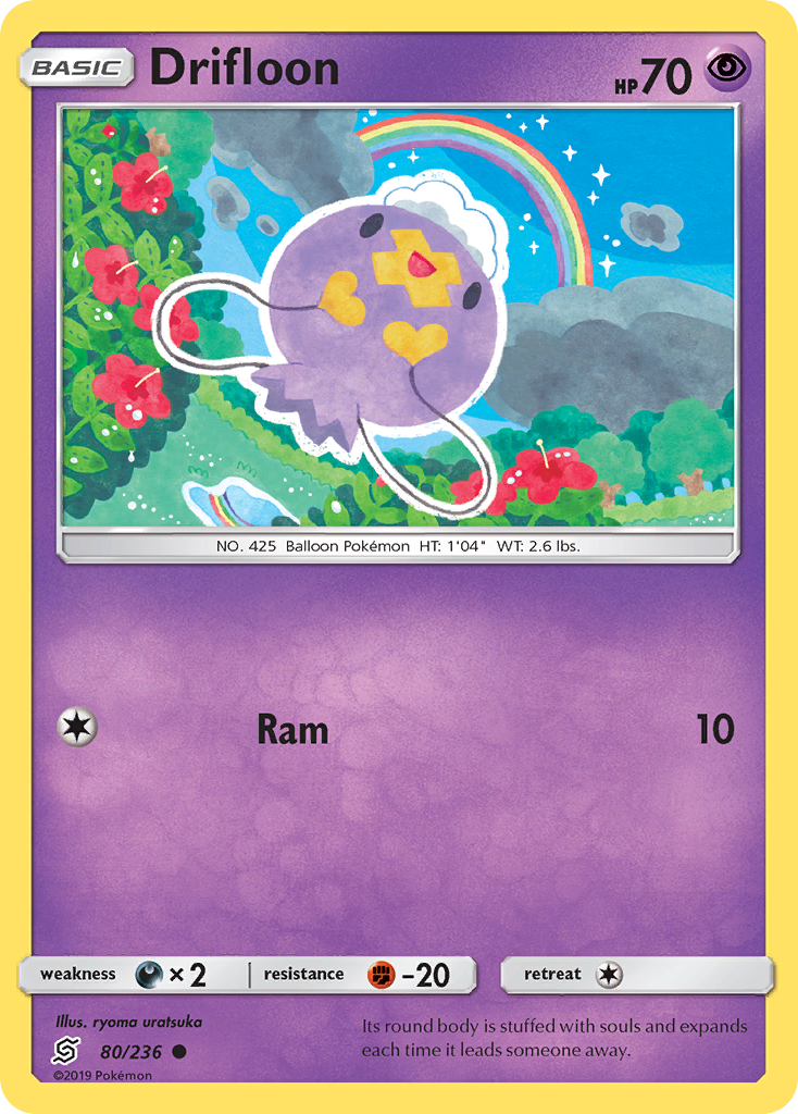 Drifloon (80/236) [Sun & Moon: Unified Minds] | Shuffle n Cut Hobbies & Games