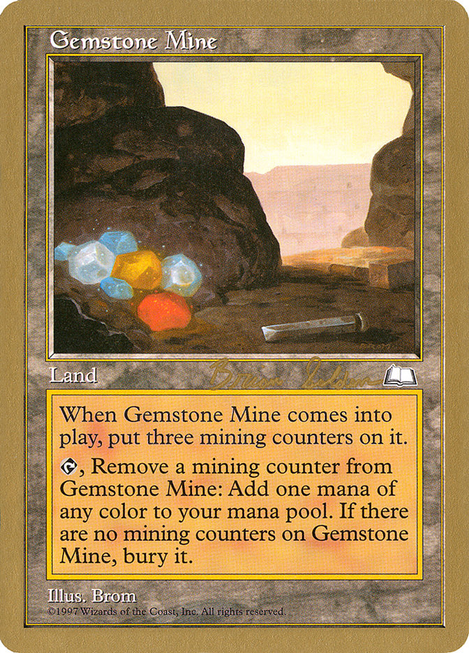 Gemstone Mine (Brian Selden) [World Championship Decks 1998] | Shuffle n Cut Hobbies & Games