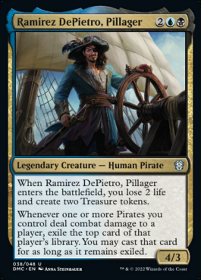 Ramirez DePietro, Pillager [Dominaria United Commander] | Shuffle n Cut Hobbies & Games