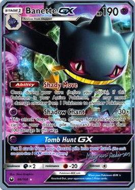 Banette GX (66/168) (Garbanette - Magnus Pedersen) [World Championships 2018] | Shuffle n Cut Hobbies & Games