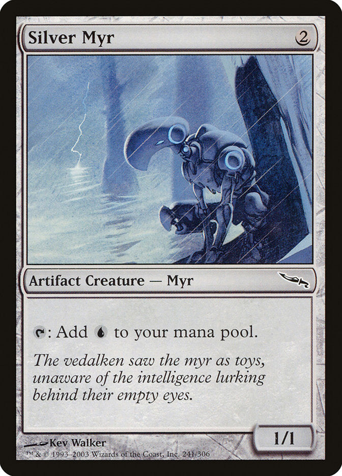 Silver Myr [Mirrodin] | Shuffle n Cut Hobbies & Games