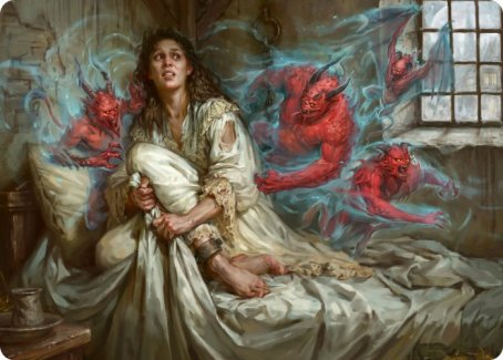 Eruth, Tormented Prophet Art Card [Innistrad: Crimson Vow Art Series] | Shuffle n Cut Hobbies & Games