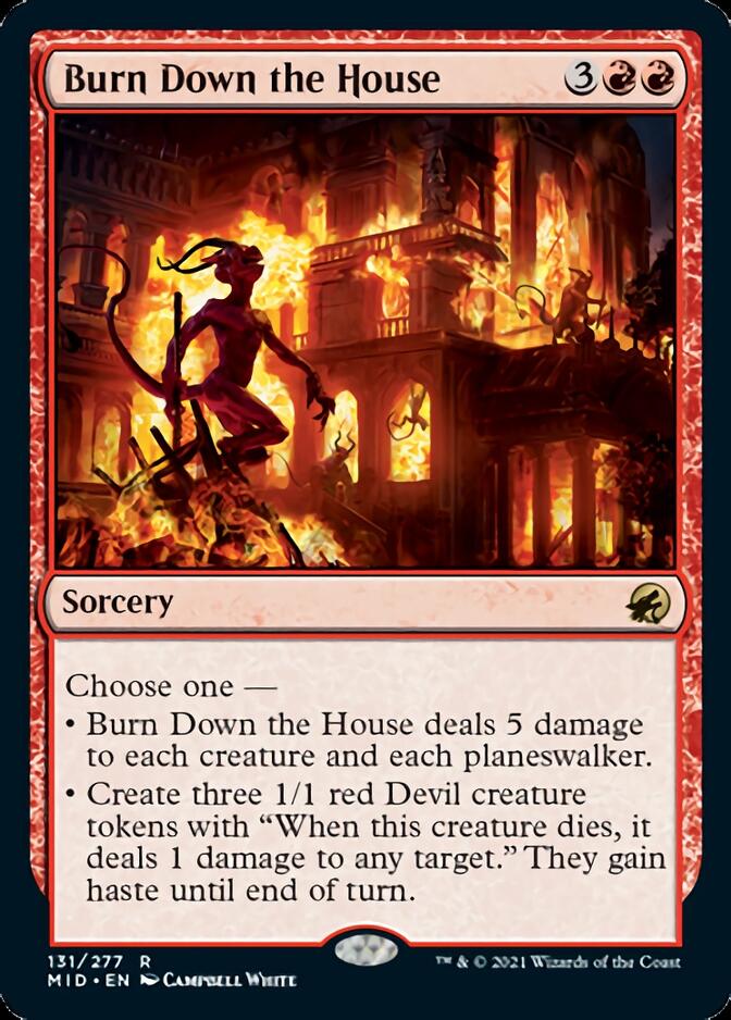 Burn Down the House [Innistrad: Midnight Hunt] | Shuffle n Cut Hobbies & Games