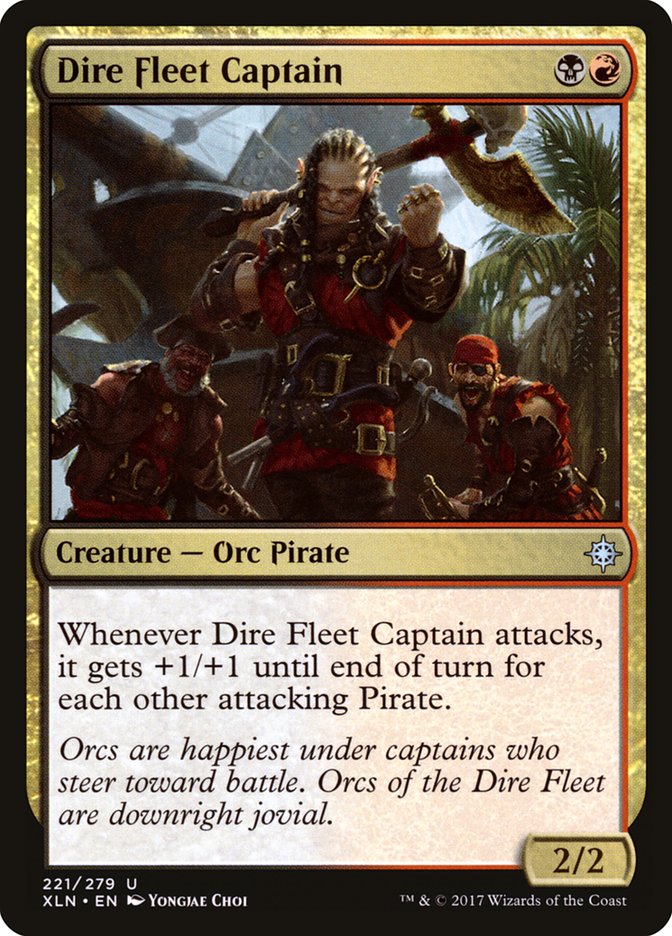 Dire Fleet Captain [Ixalan] | Shuffle n Cut Hobbies & Games