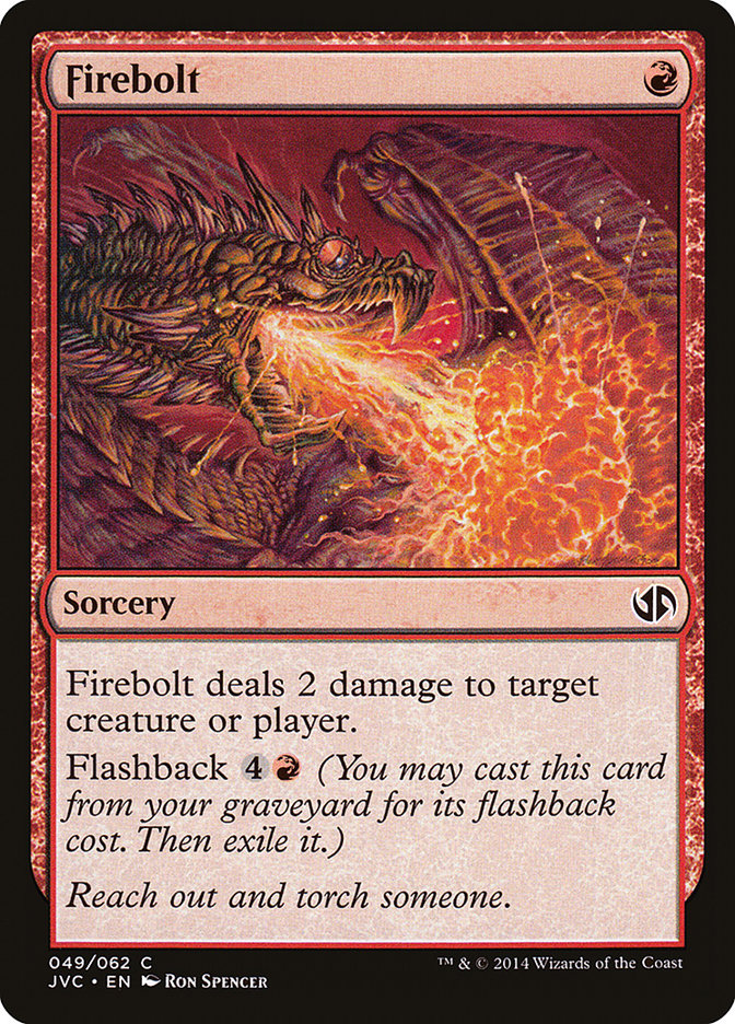 Firebolt [Duel Decks Anthology] | Shuffle n Cut Hobbies & Games