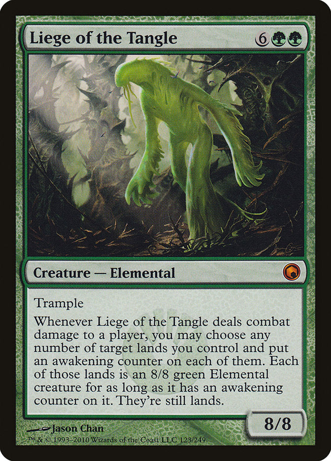 Liege of the Tangle [Scars of Mirrodin] | Shuffle n Cut Hobbies & Games