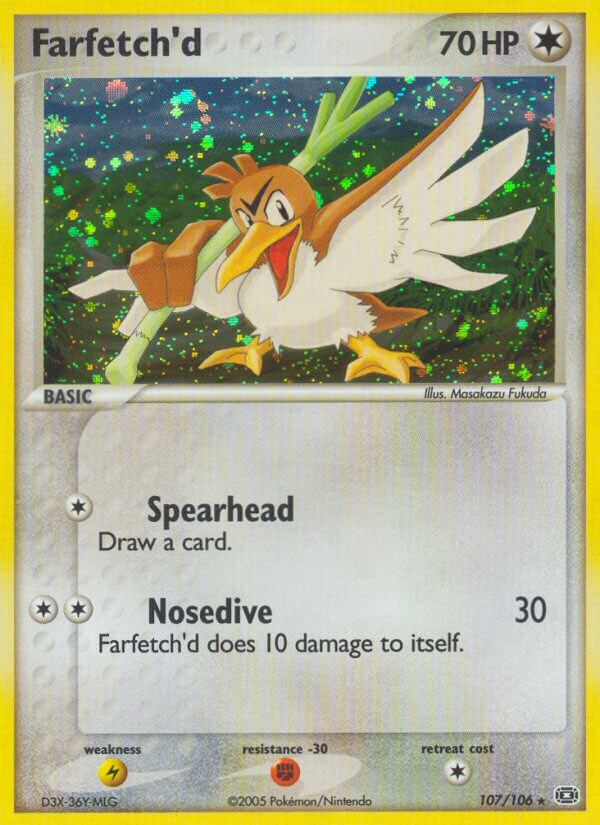 Farfetch'd (107/106) [EX: Emerald] | Shuffle n Cut Hobbies & Games