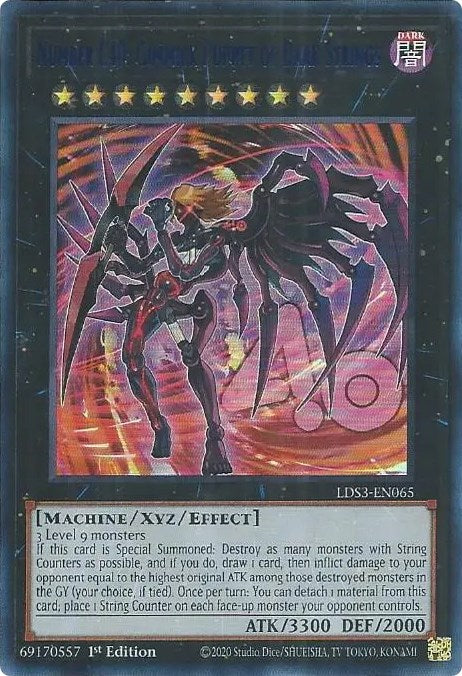 Number C40: Gimmick Puppet of Dark Strings (Blue) [LDS3-EN065] Ultra Rare | Shuffle n Cut Hobbies & Games