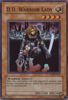 D.D. Warrior Lady [DCR-EN027] Super Rare | Shuffle n Cut Hobbies & Games