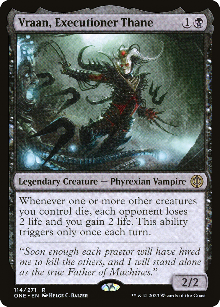 Vraan, Executioner Thane [Phyrexia: All Will Be One] | Shuffle n Cut Hobbies & Games