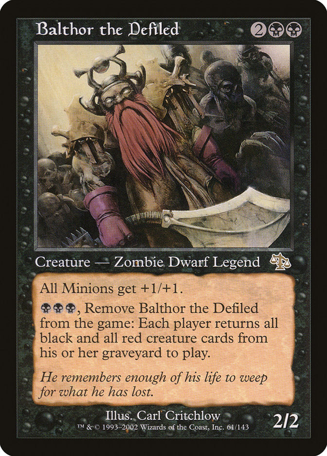 Balthor the Defiled [Judgment] | Shuffle n Cut Hobbies & Games