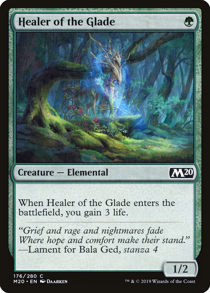 Healer of the Glade [Core Set 2020] | Shuffle n Cut Hobbies & Games