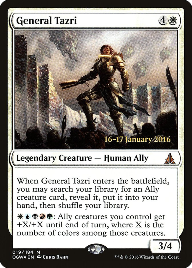 General Tazri [Oath of the Gatewatch Prerelease Promos] | Shuffle n Cut Hobbies & Games