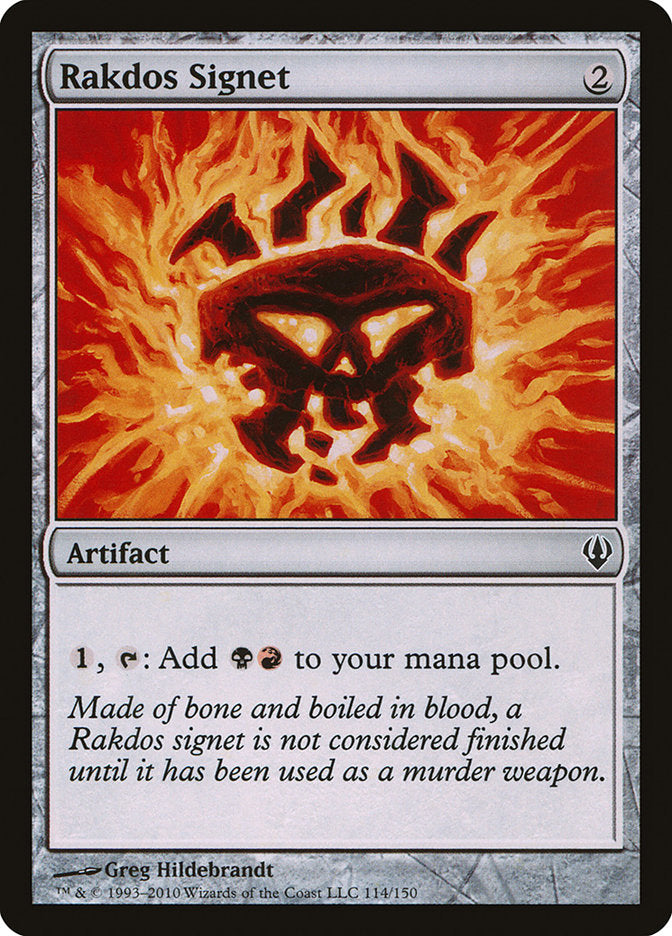 Rakdos Signet [Archenemy] | Shuffle n Cut Hobbies & Games