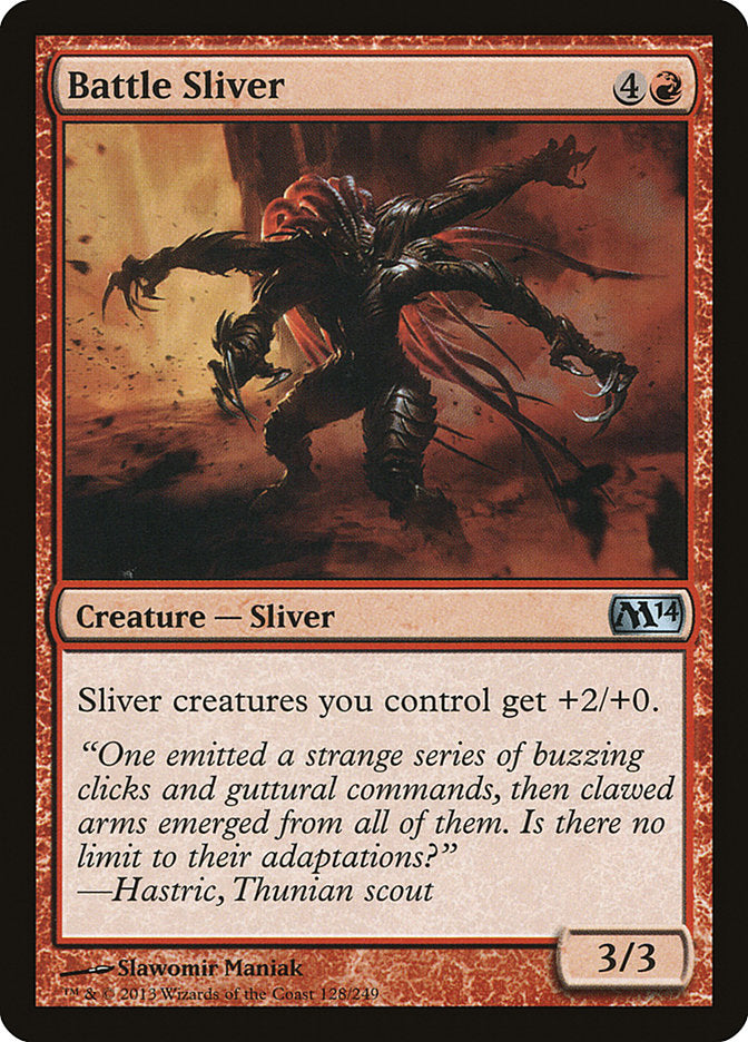 Battle Sliver [Magic 2014] | Shuffle n Cut Hobbies & Games