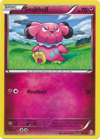 Snubbull (11/30) [XY: Trainer Kit - Sylveon] | Shuffle n Cut Hobbies & Games