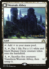 Westvale Abbey // Ormendahl, Profane Prince [Shadows over Innistrad Prerelease Promos] | Shuffle n Cut Hobbies & Games