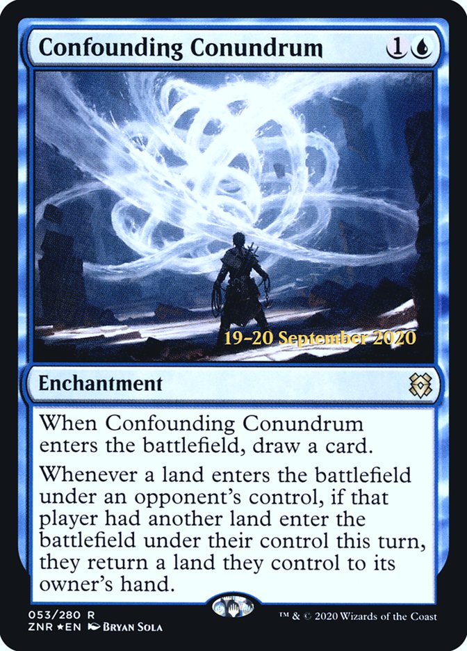 Confounding Conundrum [Zendikar Rising Prerelease Promos] | Shuffle n Cut Hobbies & Games