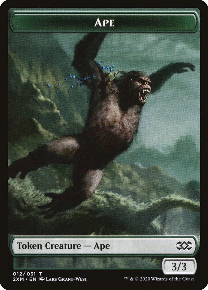 Ape Token [Double Masters Tokens] | Shuffle n Cut Hobbies & Games