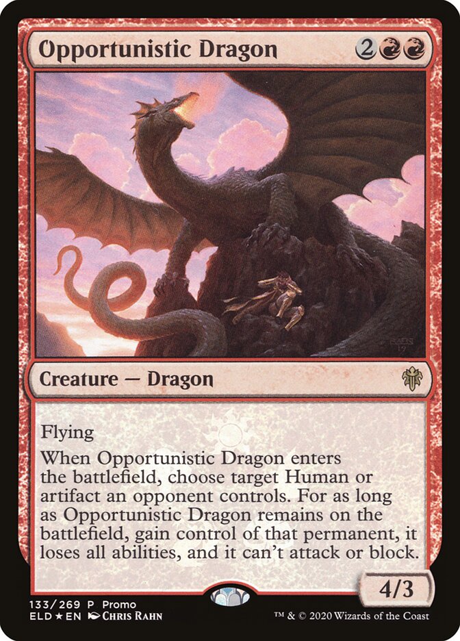 Opportunistic Dragon [Resale Promos] | Shuffle n Cut Hobbies & Games