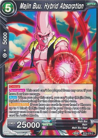 Majin Buu, Hybrid Absorption [BT9-079] | Shuffle n Cut Hobbies & Games