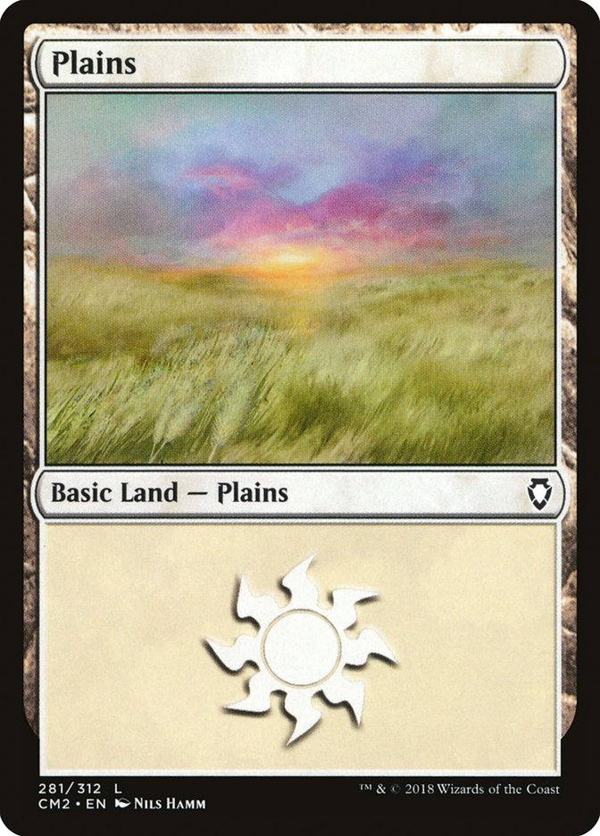 Plains (281) [Commander Anthology Volume II] | Shuffle n Cut Hobbies & Games