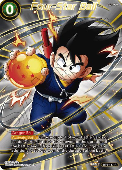 Four-Star Ball (Alternate Art) [BT6-117] | Shuffle n Cut Hobbies & Games