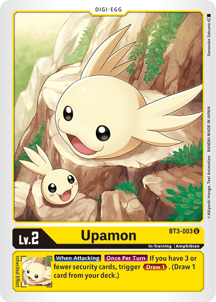 Upamon [BT3-003] [Release Special Booster Ver.1.5] | Shuffle n Cut Hobbies & Games