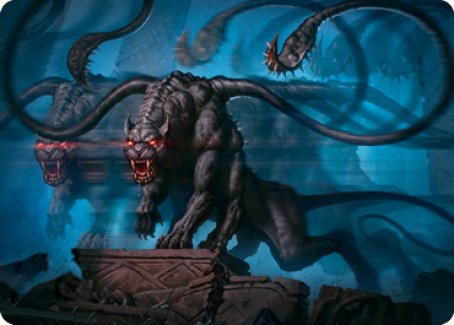 Displacer Beast Art Card [Dungeons & Dragons: Adventures in the Forgotten Realms Art Series] | Shuffle n Cut Hobbies & Games