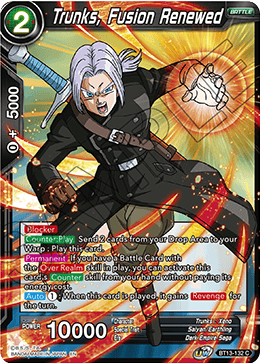 Trunks, Fusion Renewed (Common) [BT13-132] | Shuffle n Cut Hobbies & Games