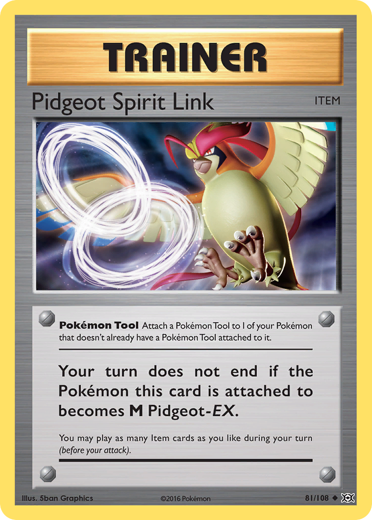 Pidgeot Spirit Link (81/108) [XY: Evolutions] | Shuffle n Cut Hobbies & Games