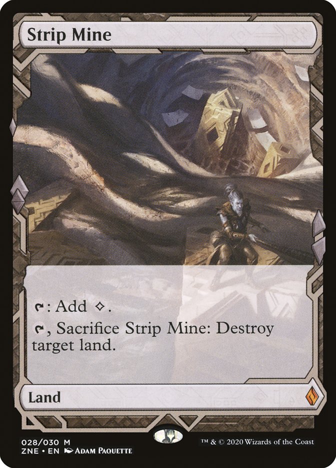 Strip Mine (Expeditions) [Zendikar Rising Expeditions] | Shuffle n Cut Hobbies & Games