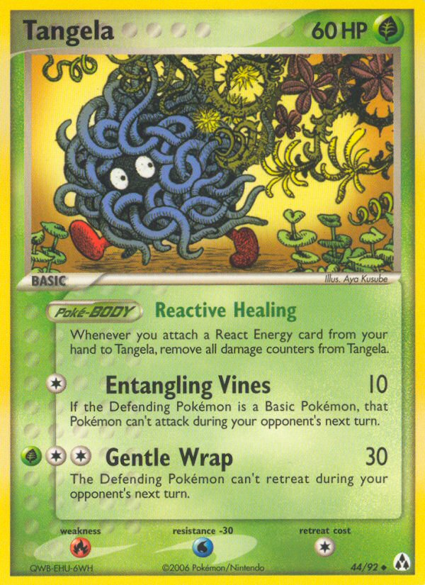 Tangela (44/92) [EX: Legend Maker] | Shuffle n Cut Hobbies & Games