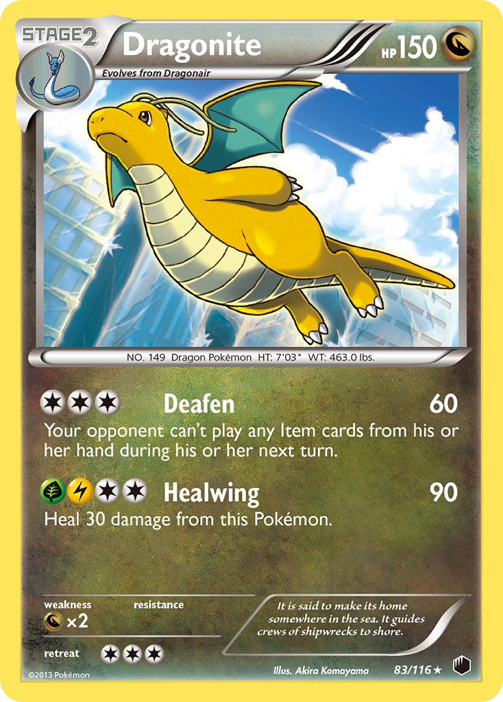 Dragonite (83/116) [Black & White: Plasma Freeze] | Shuffle n Cut Hobbies & Games