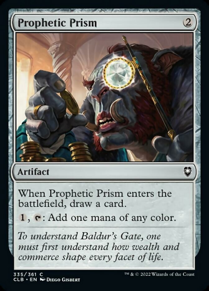 Prophetic Prism [Commander Legends: Battle for Baldur's Gate] | Shuffle n Cut Hobbies & Games