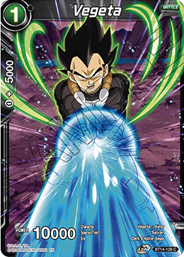 Vegeta (BT14-128) (BT14-128) [Cross Spirits] | Shuffle n Cut Hobbies & Games