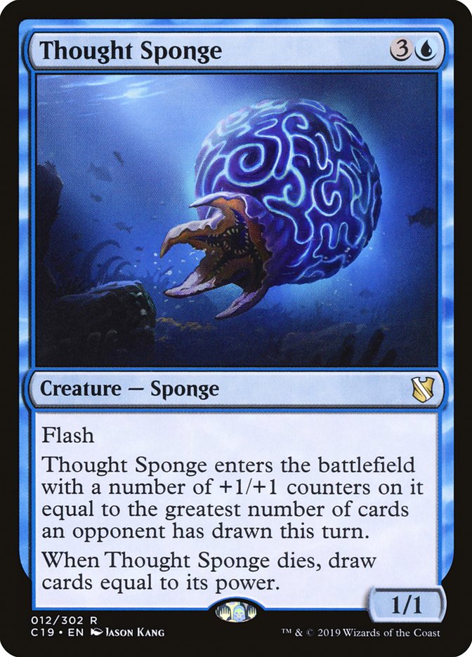 Thought Sponge [Commander 2019] | Shuffle n Cut Hobbies & Games