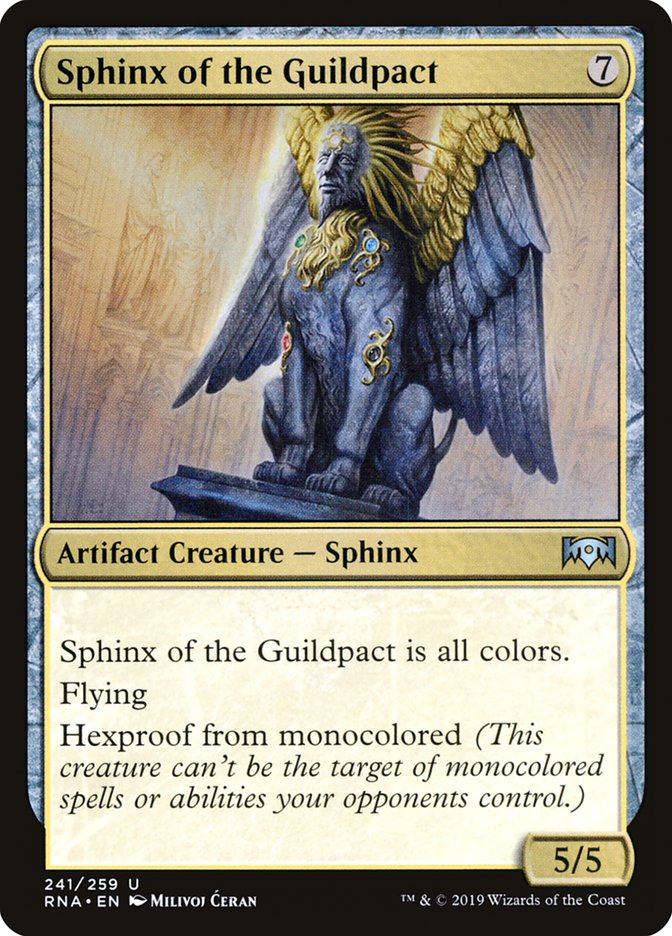 Sphinx of the Guildpact [Ravnica Allegiance] | Shuffle n Cut Hobbies & Games